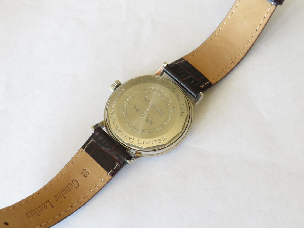 Gents Longines automatic wrist watch, 1966 View V