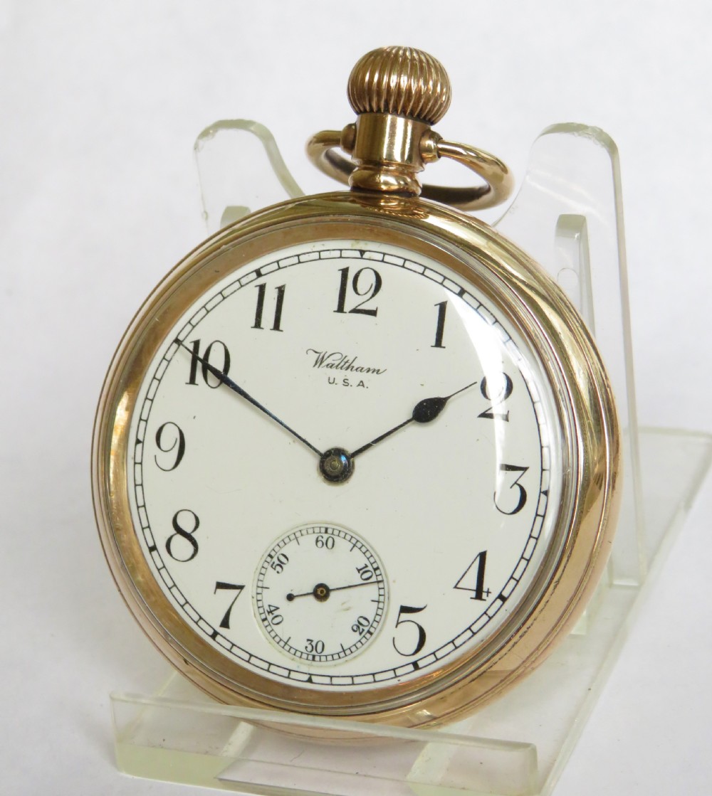 1928 Waltham Traveler pocket watch