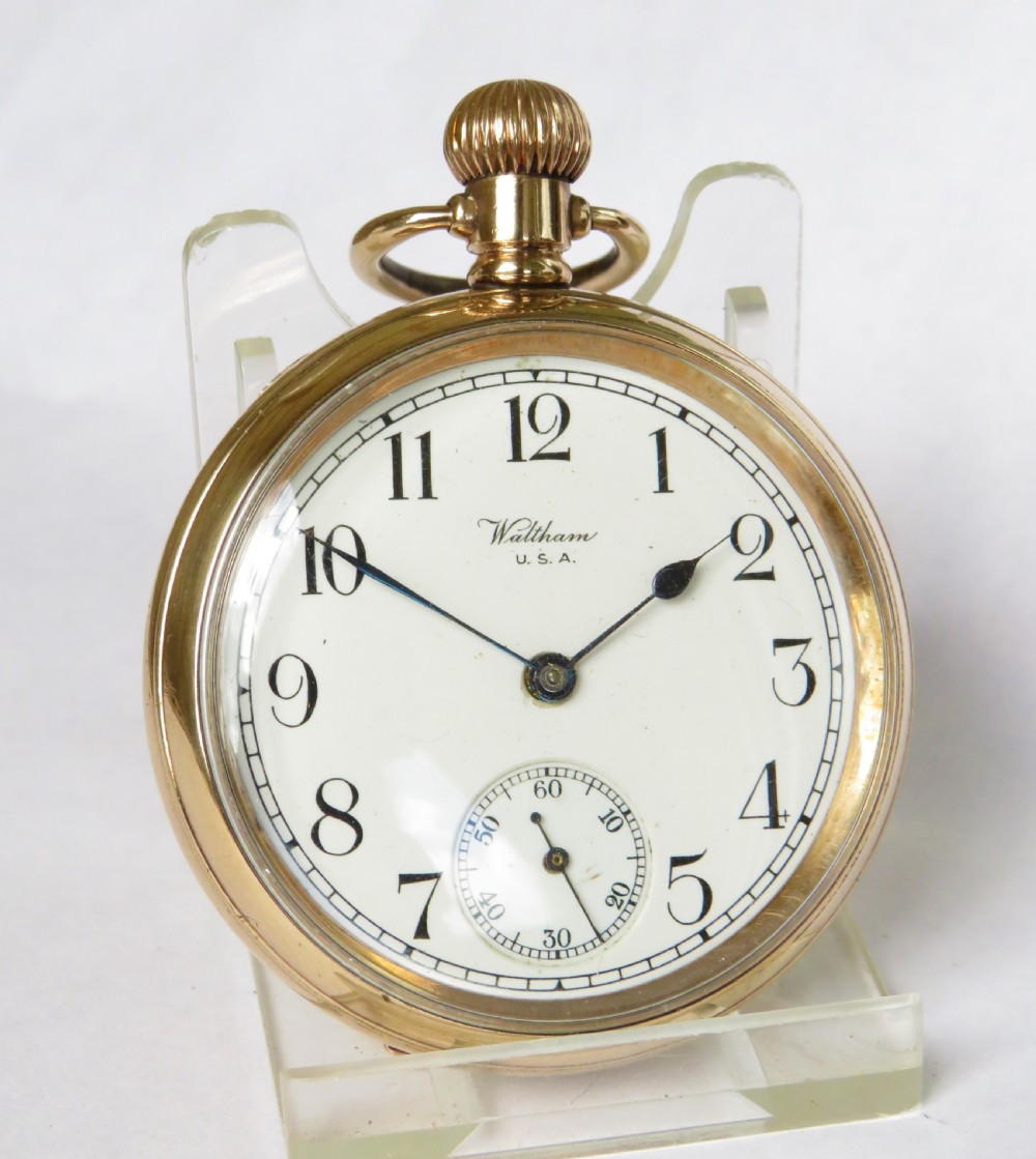 1928 Waltham Traveler pocket watch View II