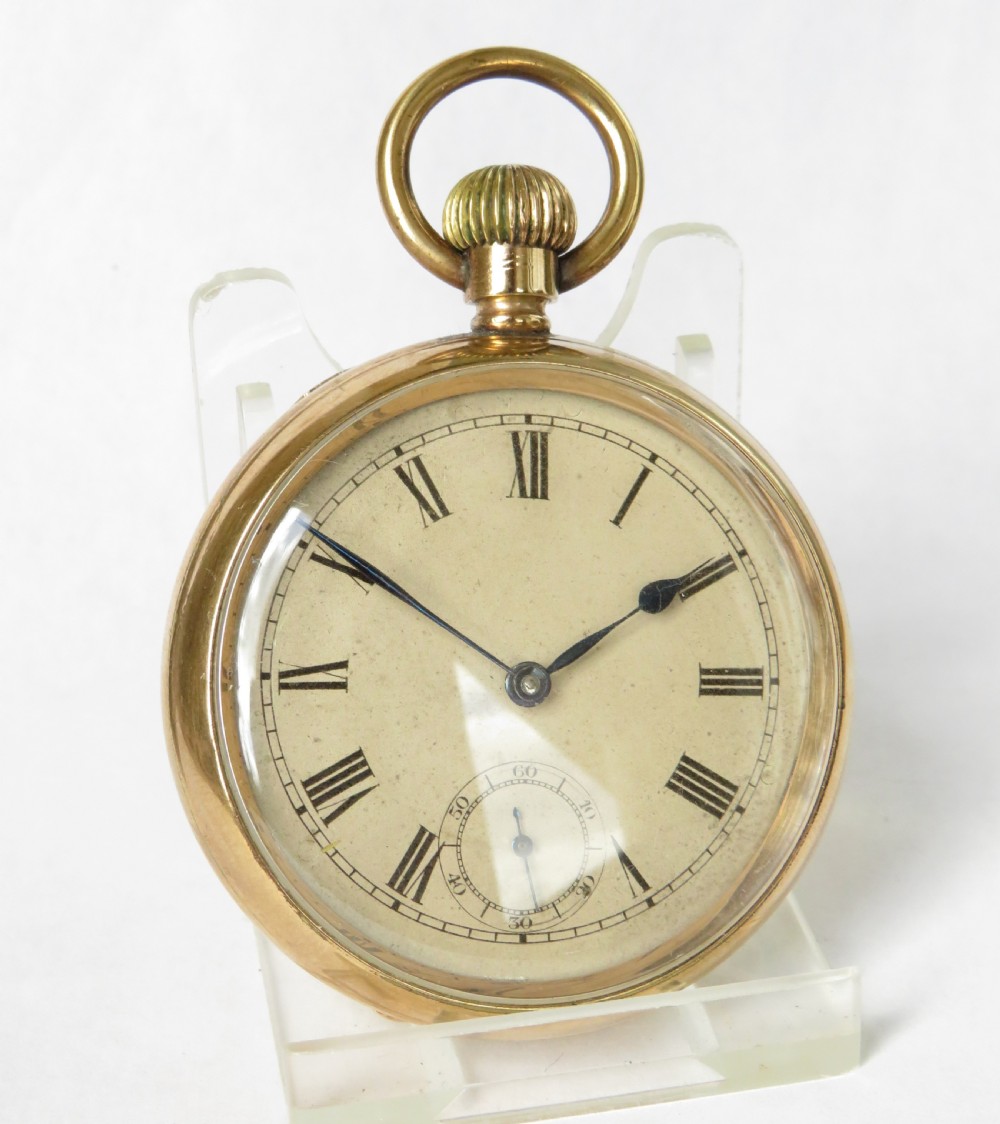 Antique Omega pocket watch, 1913 View II