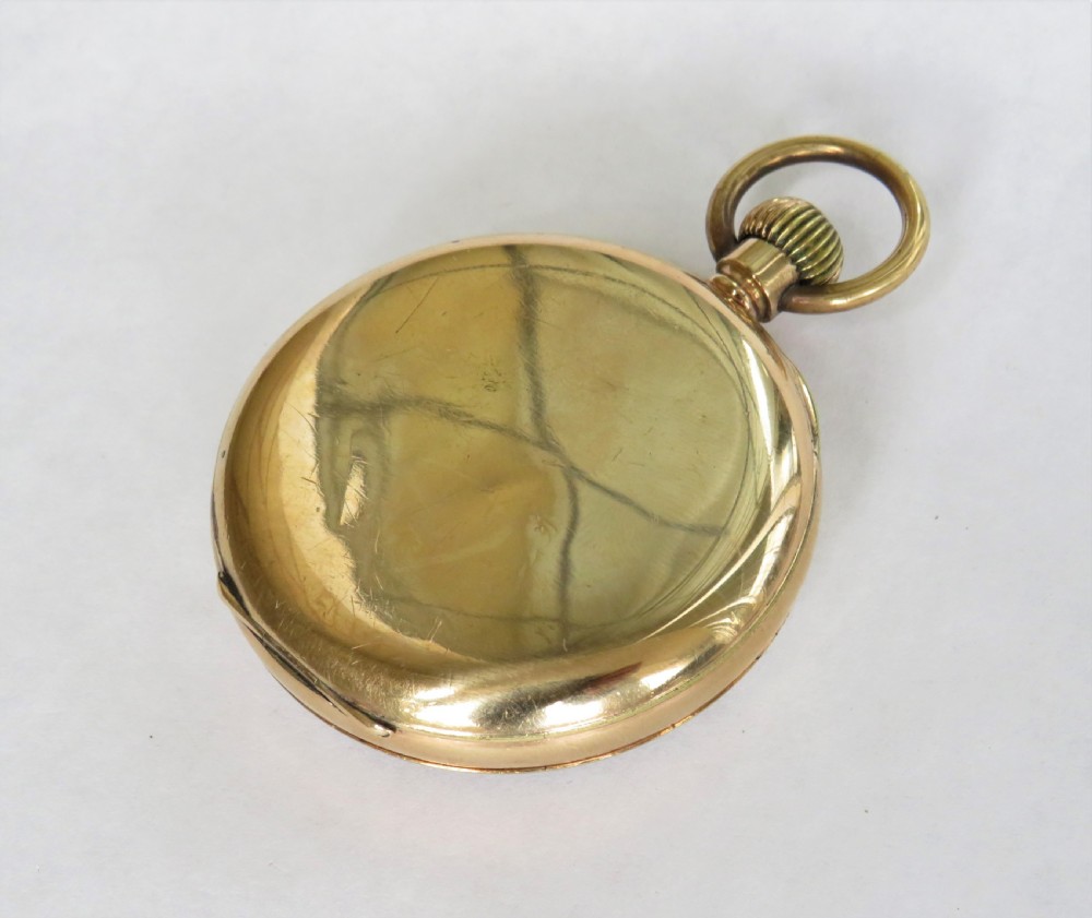 Antique Omega pocket watch, 1913 View V