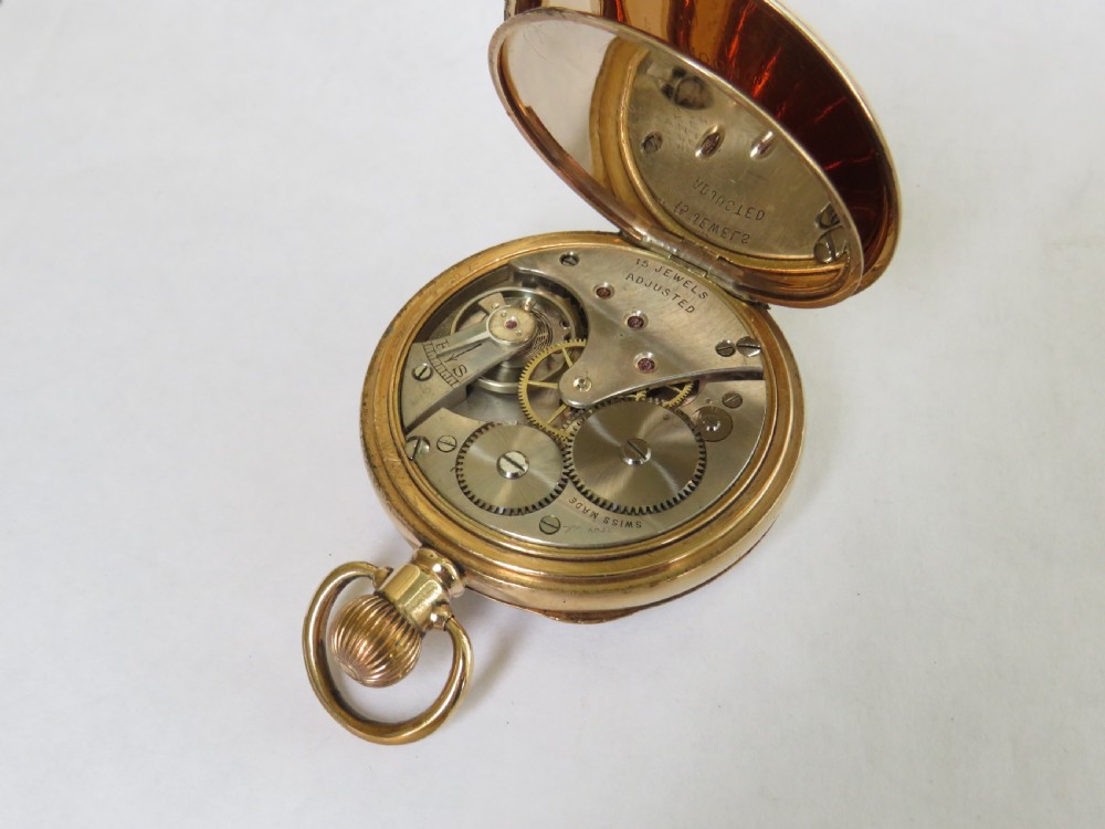 1920s Cyma pocket watch View V