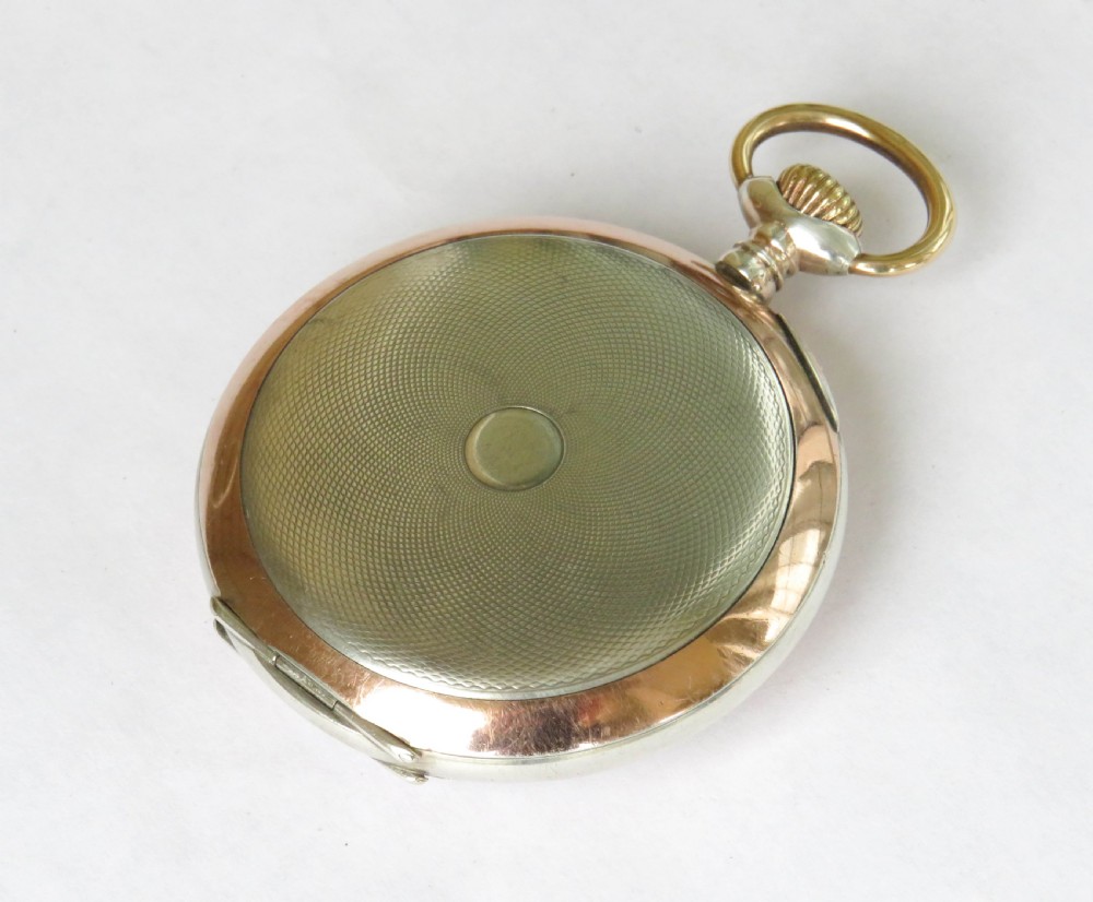 Antique silver Vinéta pocket watch View IV