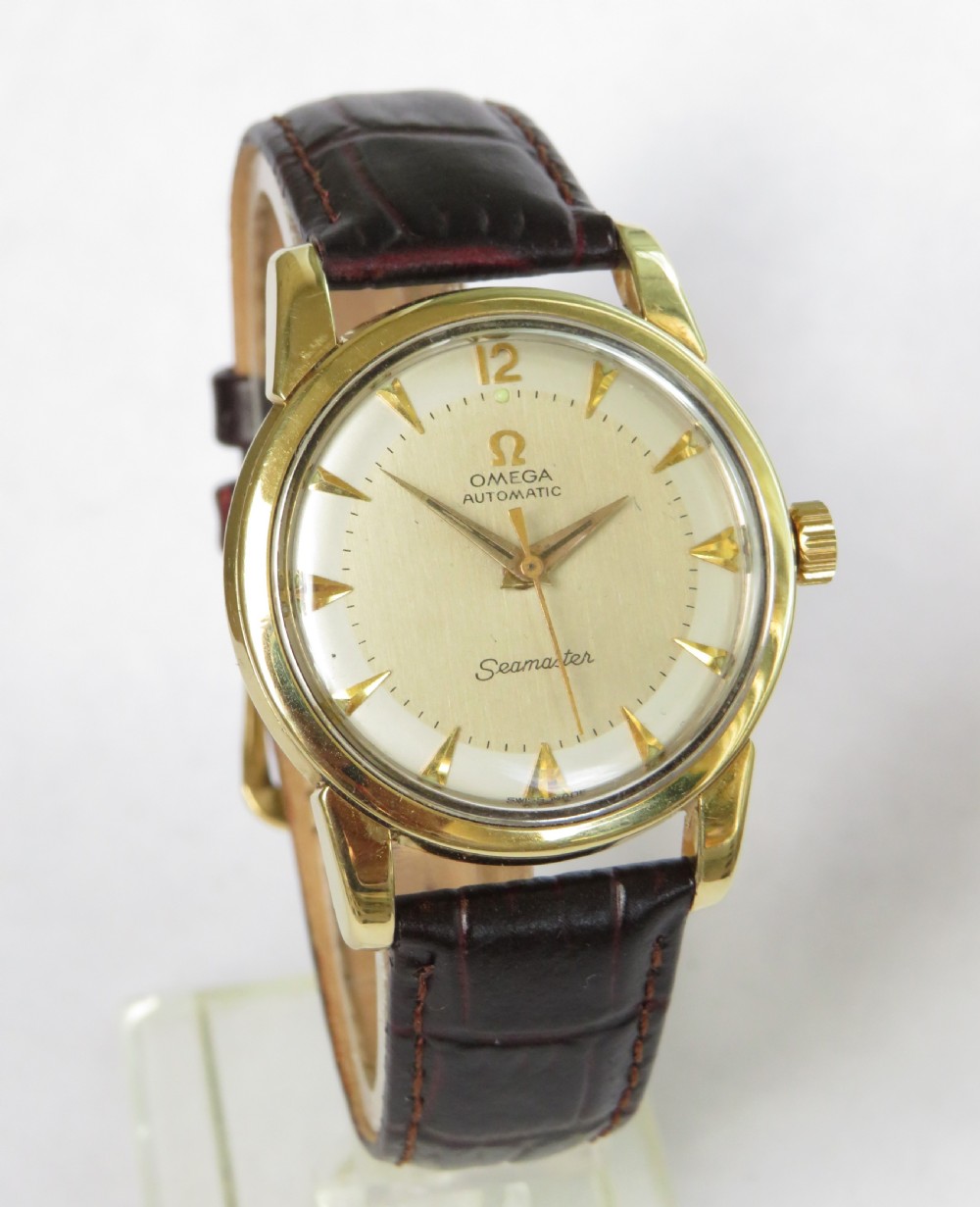 Gents Omega Seamaster wrist watch, 1958 View II