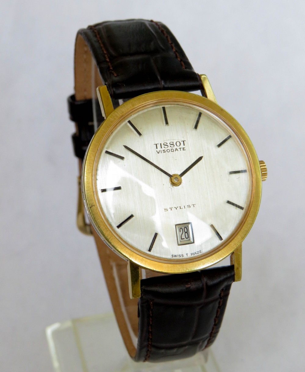 Gents Tissot Visodate Stylist wrist watch, 1967 View II