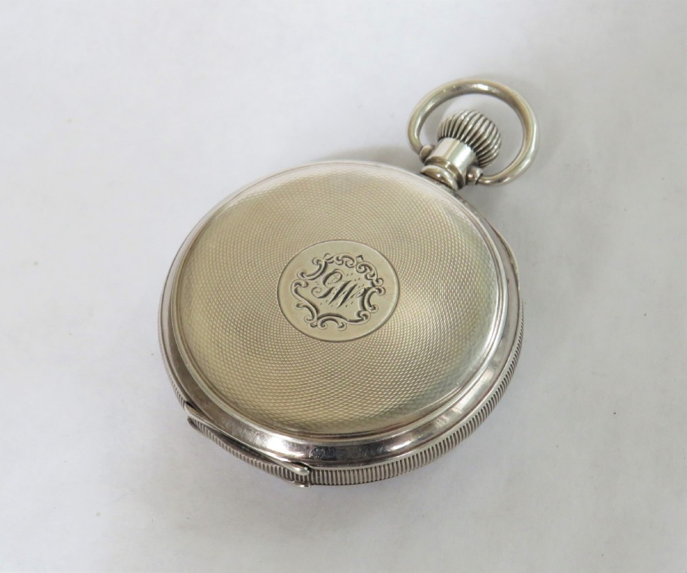 Antique silver Limit pocket watch, 1918 View V