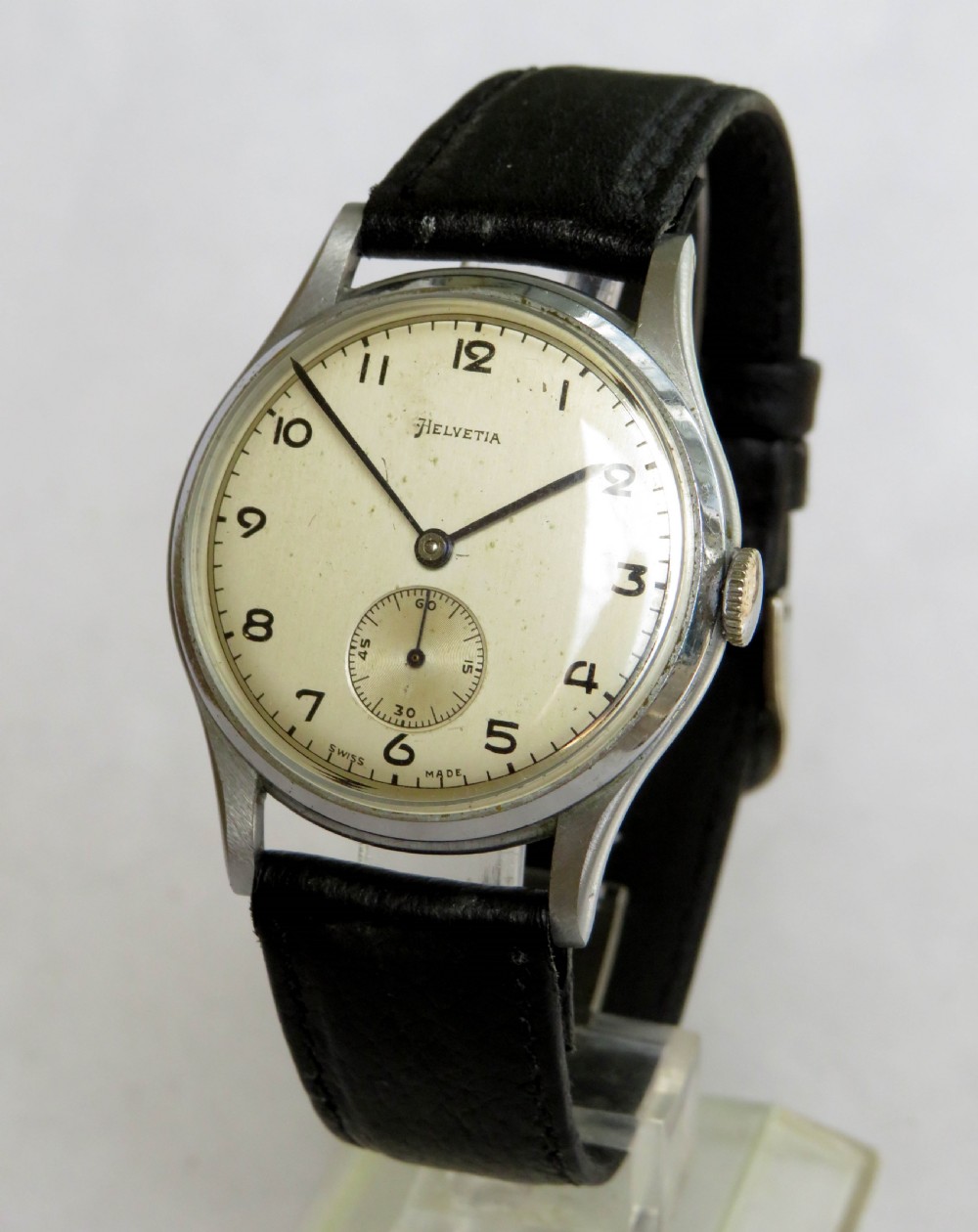 Gents 1940s Helvetia wrist watch View II