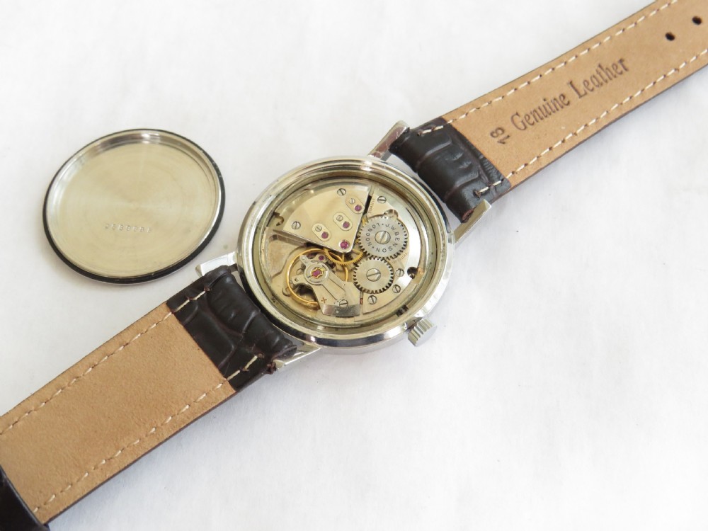 Gents 1950s J W Benson wrist watch View III
