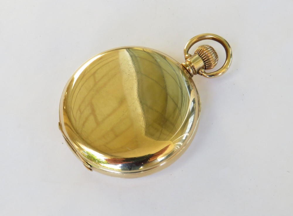 1920s Tavannes open faced pocket watch View IV