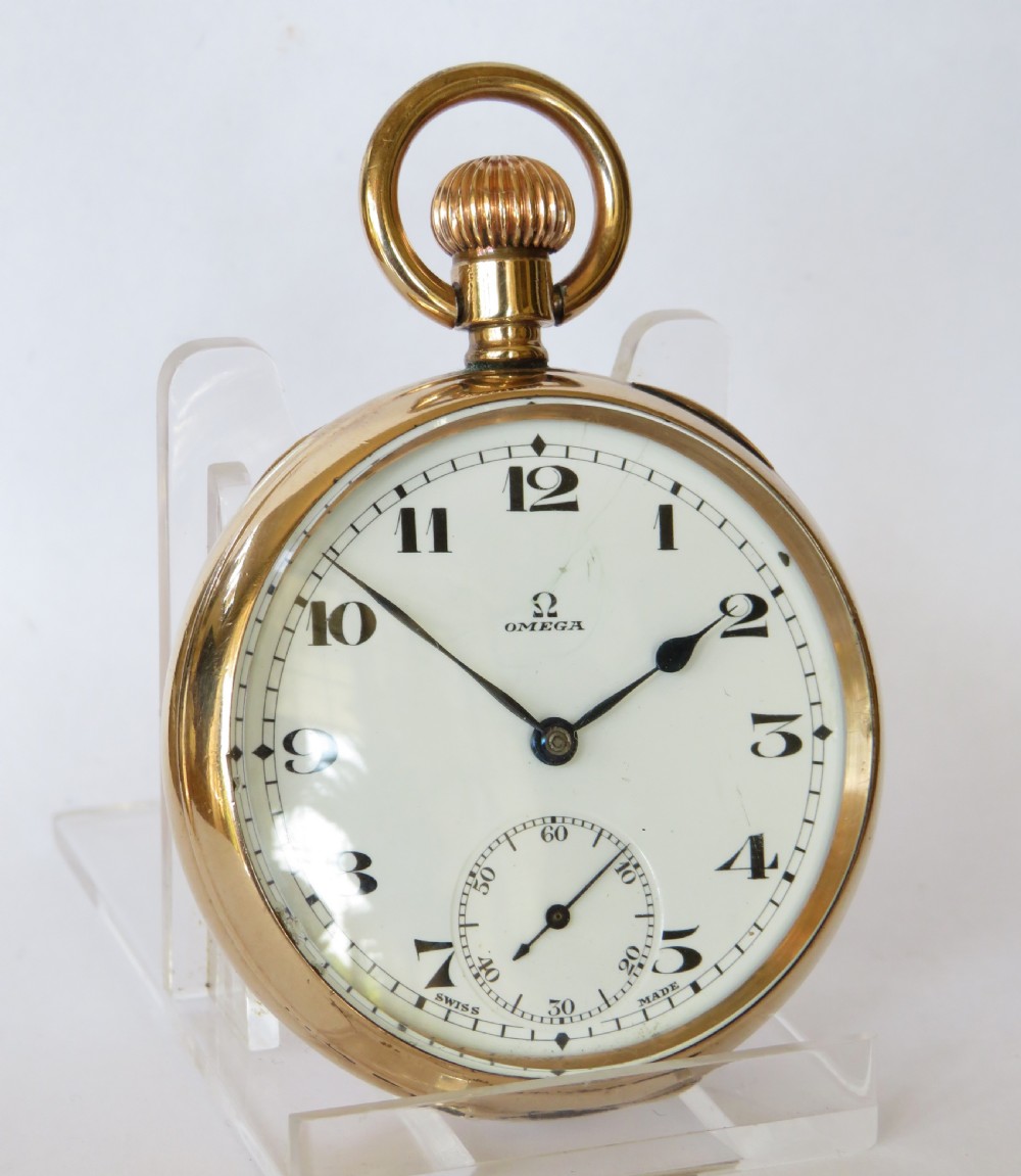 Omega pocket watch, c1920 View II