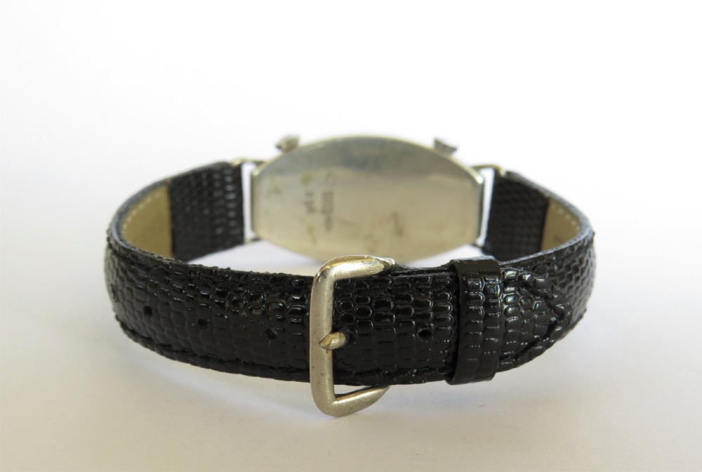 Rare silver Bucherer-Credos Night & Day watch View IV