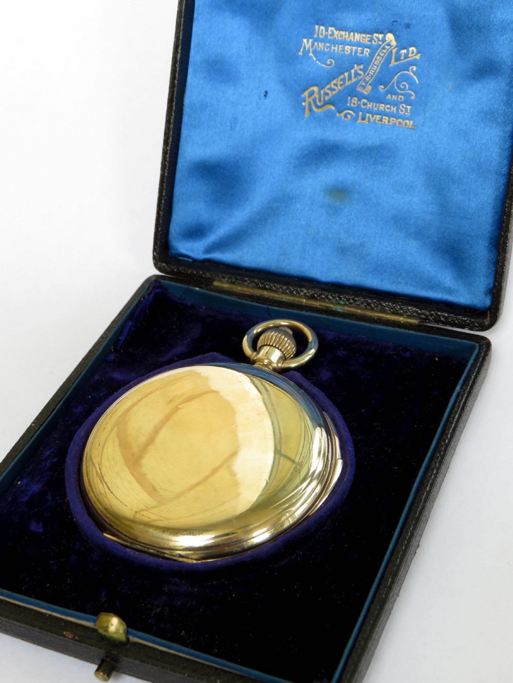 Quarter repeater full hunter pocket watch, Thomas Russell & Son View IV