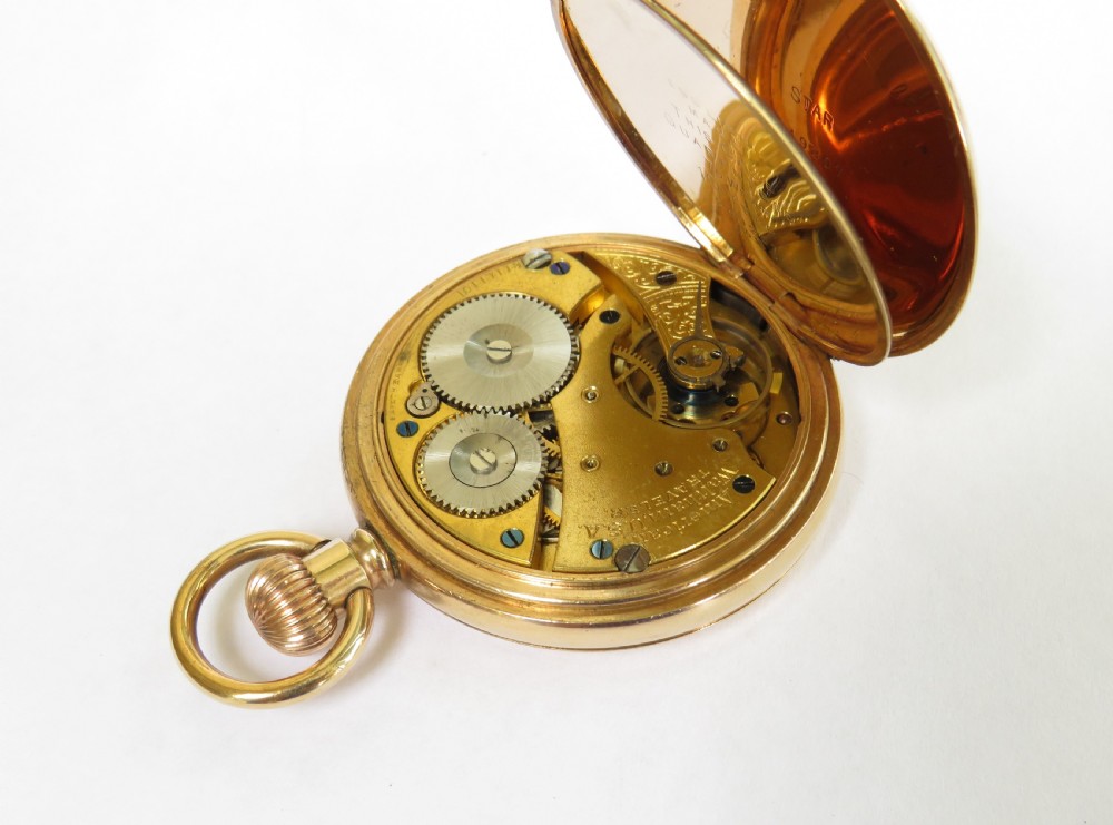Waltham Traveler full hunter pocket watch, 1900 View III