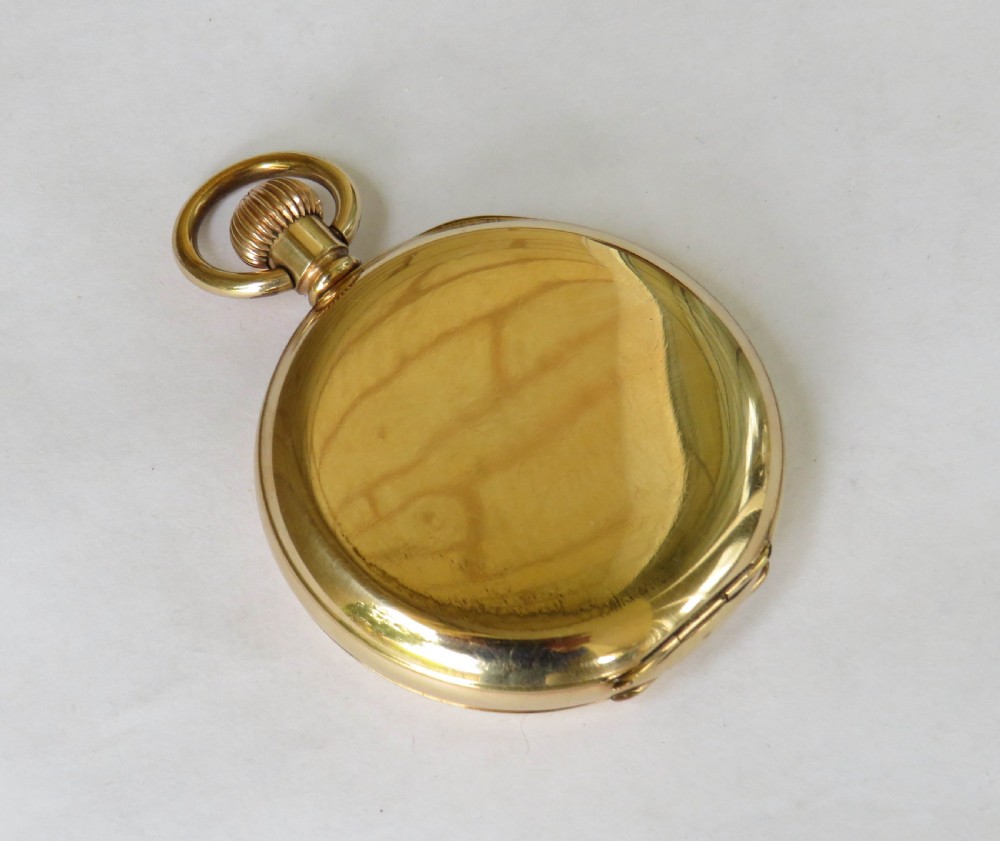Waltham Traveler full hunter pocket watch, 1900 View V