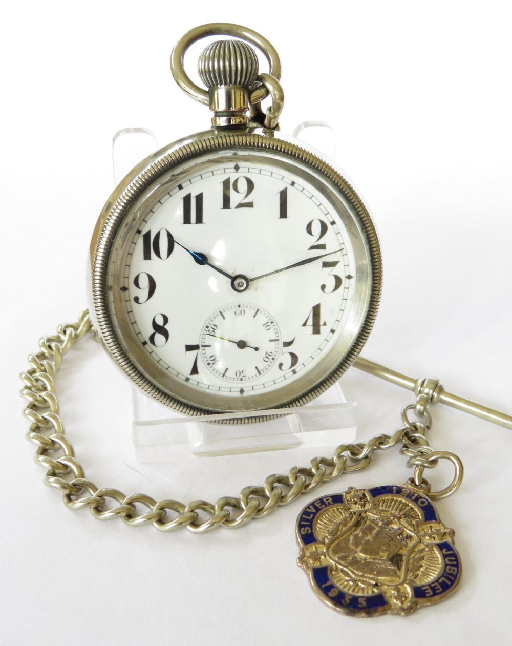 1920s pocket watch and chain View II