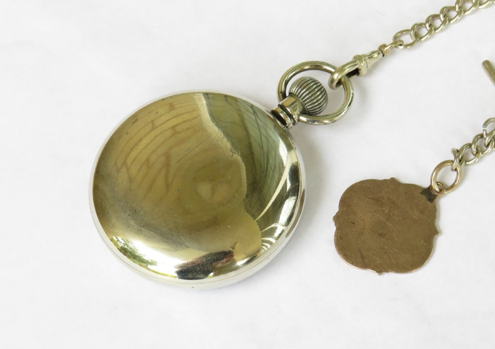1920s pocket watch and chain View III