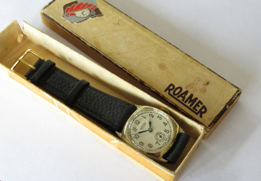 Gents 1950s Roamer wrist watch View II