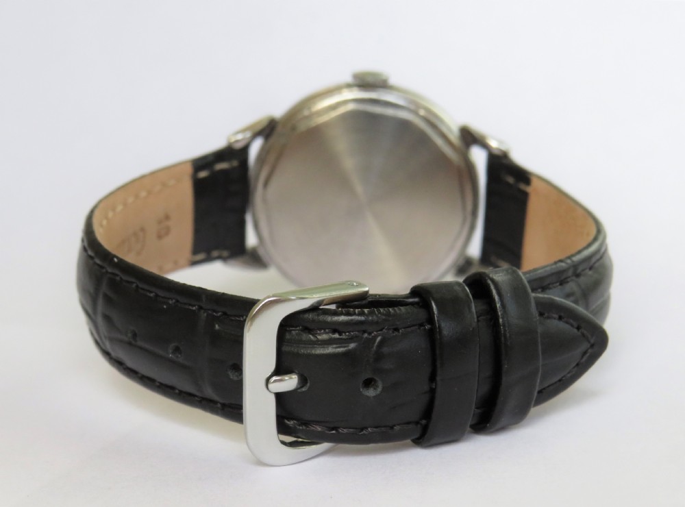 Gents 1950s Movado automatic wrist watch View V