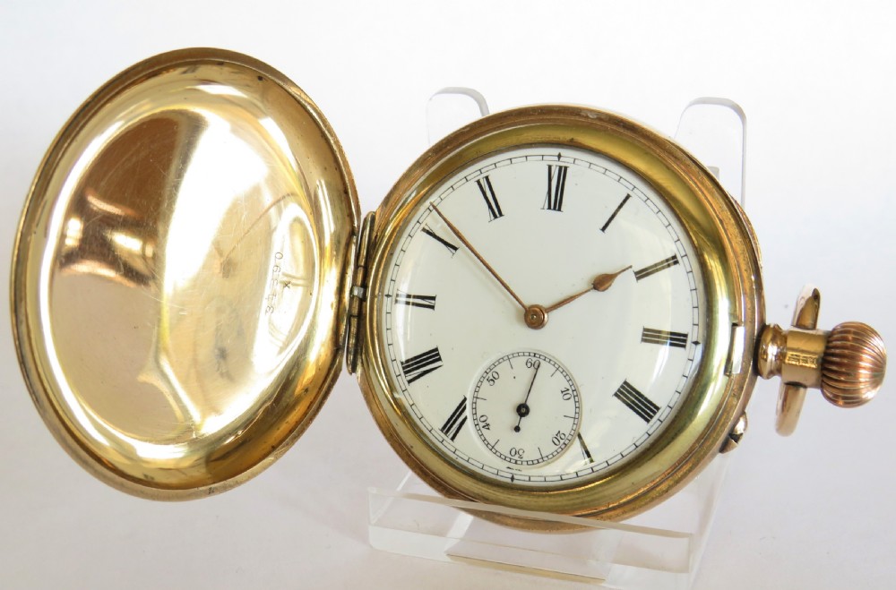 Antique Cyrus full hunter pocket watch by Thommen