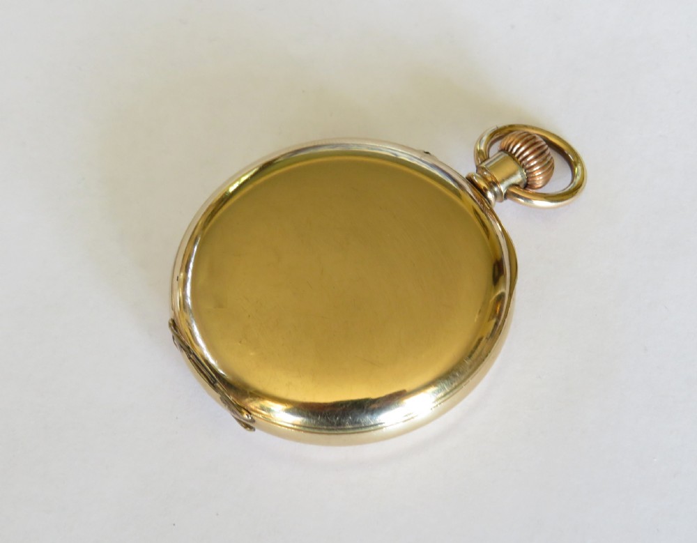 Antique Cyrus full hunter pocket watch by Thommen View IV