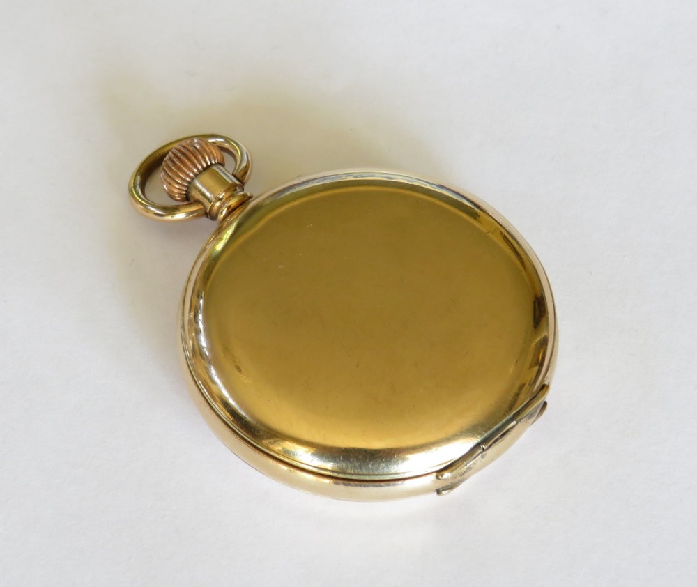 Antique Cyrus full hunter pocket watch by Thommen View V