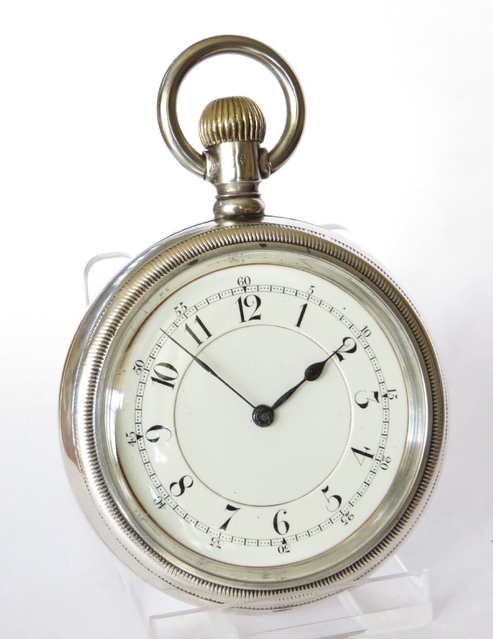 Antique 1919 silver pocket watch View II
