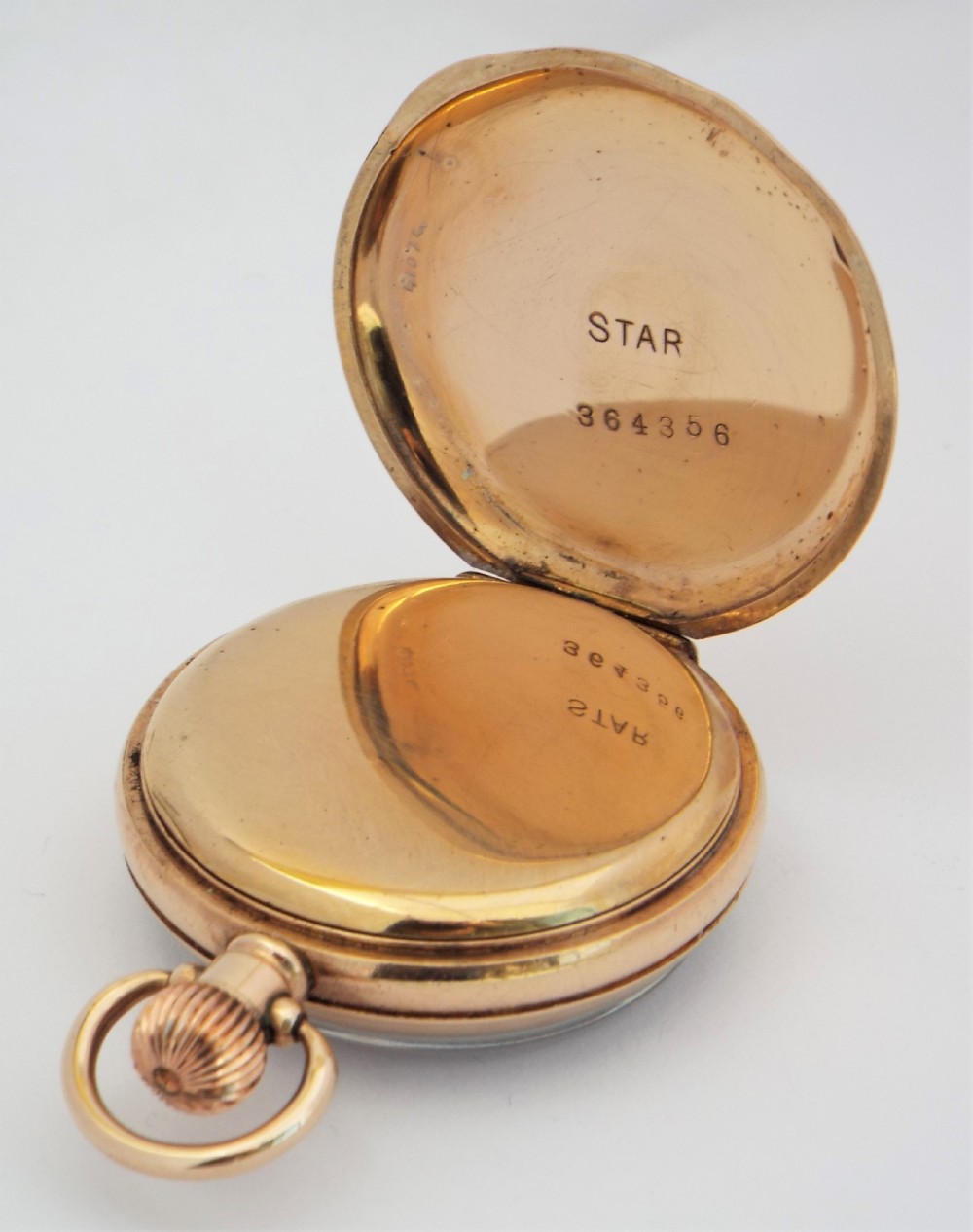 Antique ladies Waltham fob watch, 1908. View III