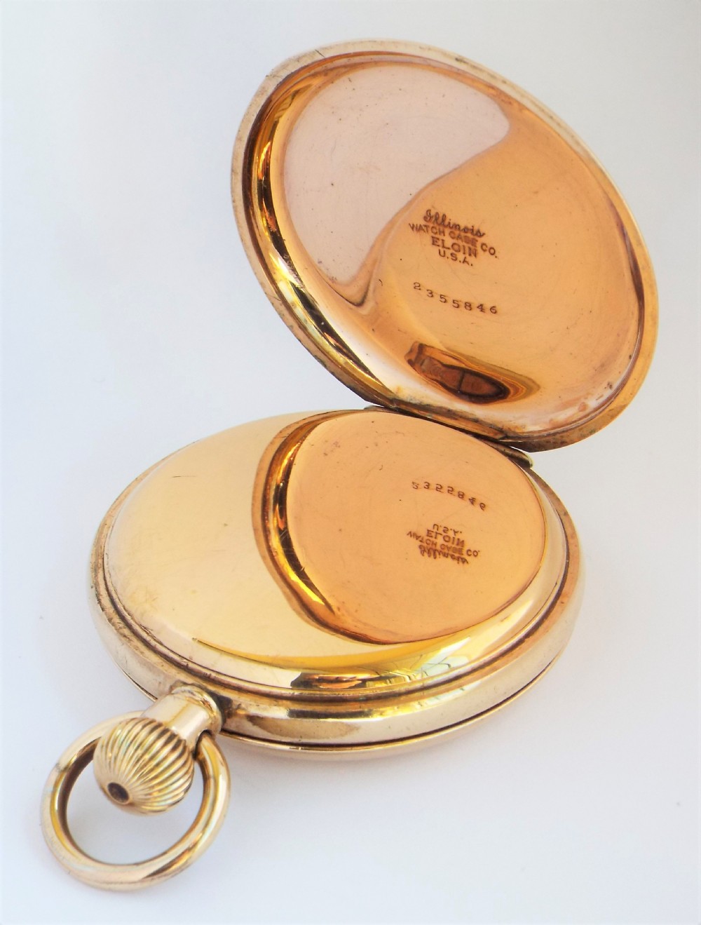 A 1920s Minerva full hunter pocket watch. View IV