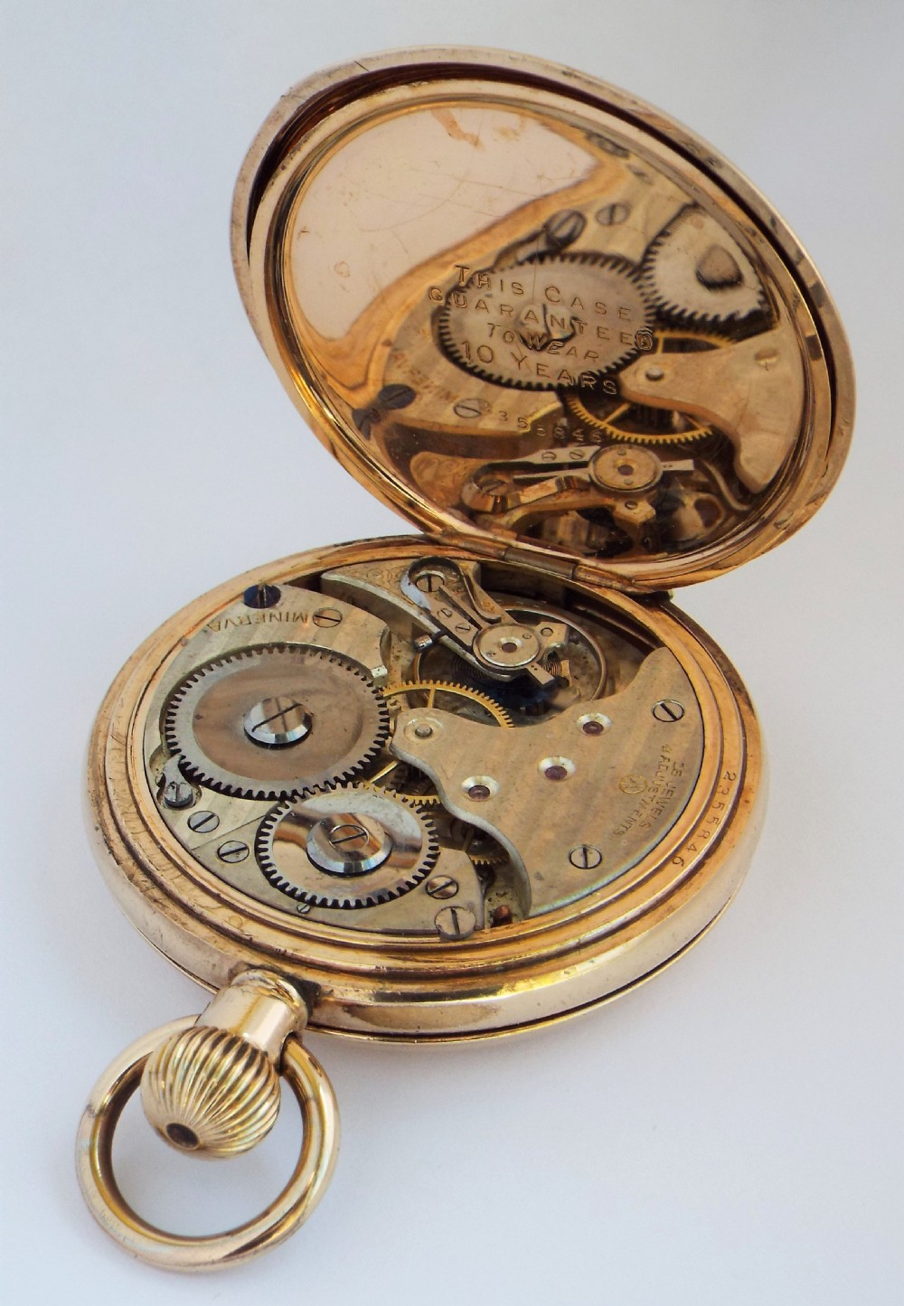A 1920s Minerva full hunter pocket watch. View VI