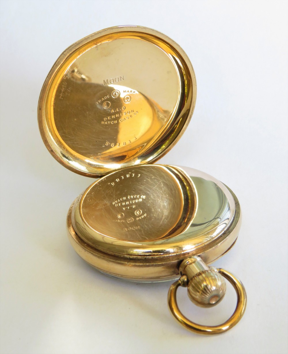 Antique Elgin pocket watch, 1919 View IV