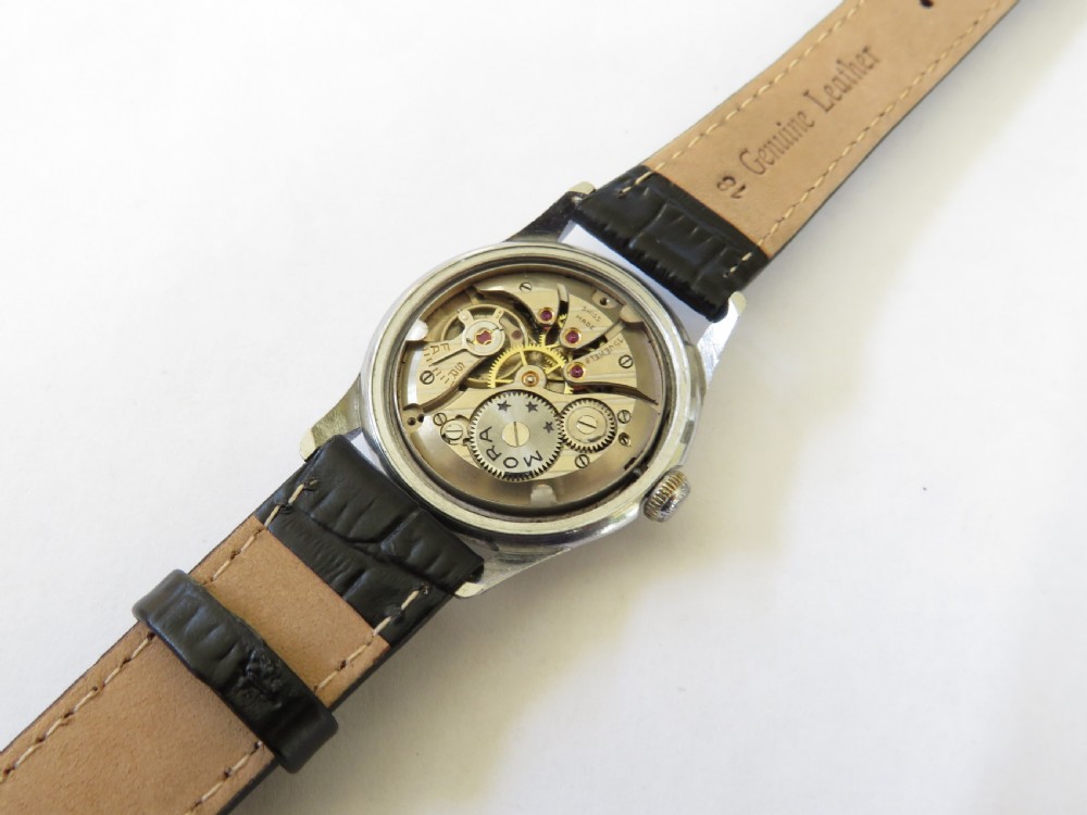 Gents 1950s Mora-Atlet Sportur wrist watch View III