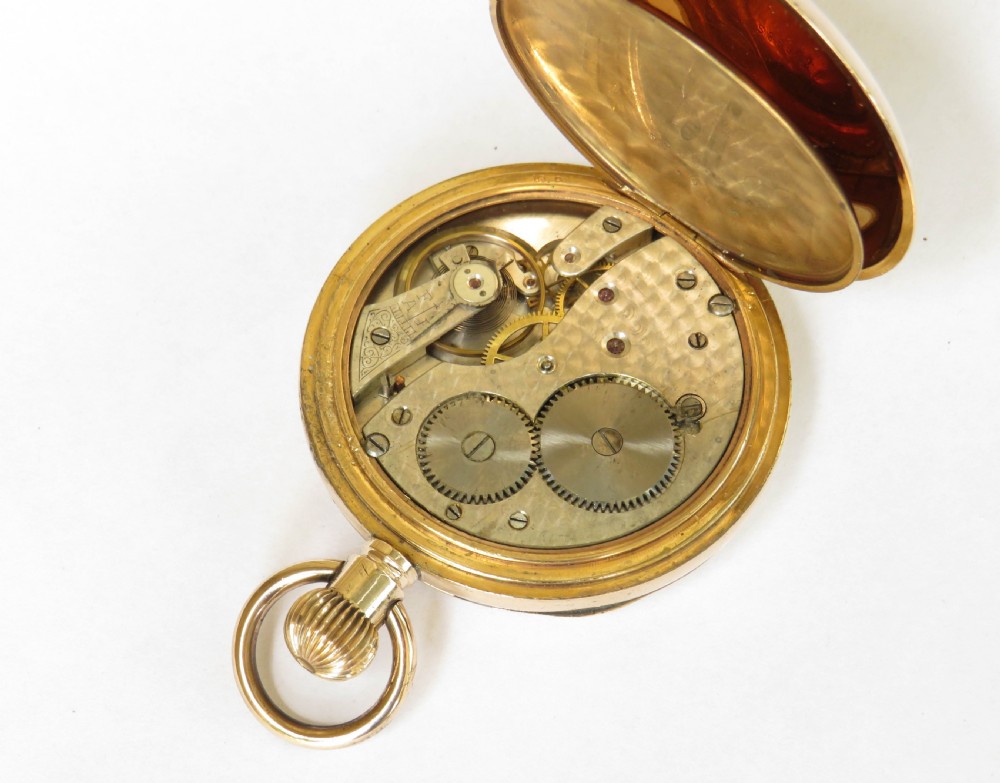 Antique 1920s Cyma pocket watch View IV