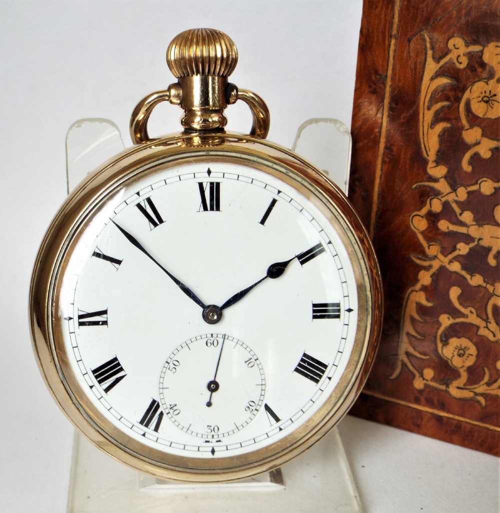 1920s Electa stem winding pocket watch.