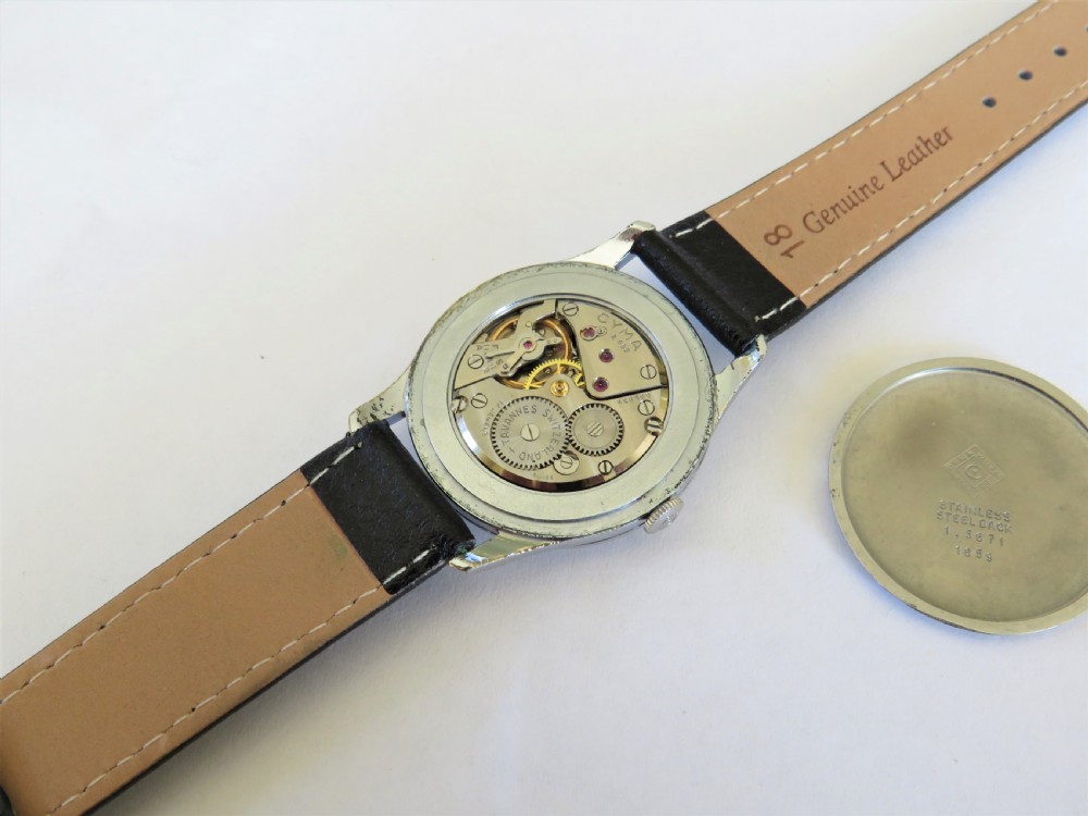 Gents 1950s Cyma wrist watch View III
