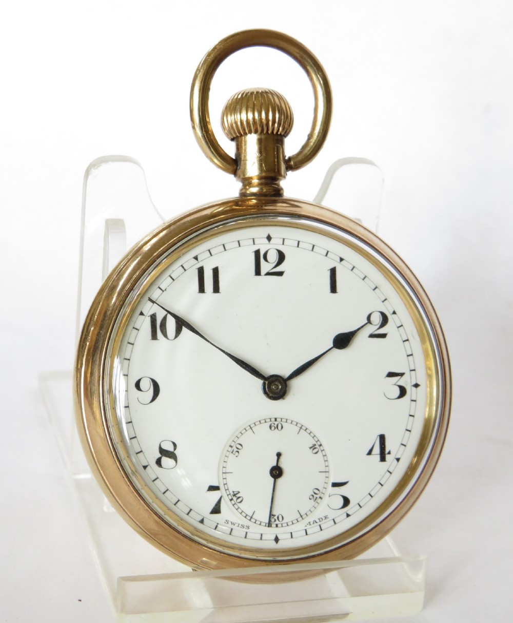 1930s Tavannes pocket watch View II