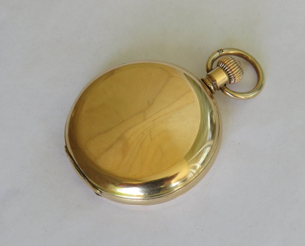 Antique 1903 Waltham full hunter pocket watch View IV