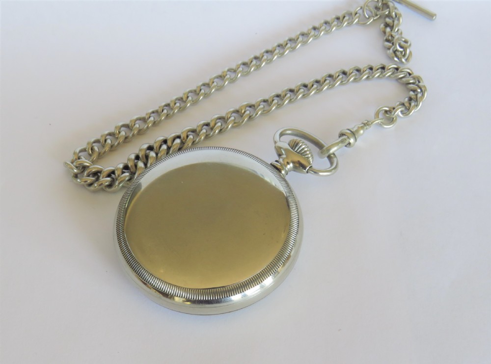 Antique Revue pocket watch & chain View II