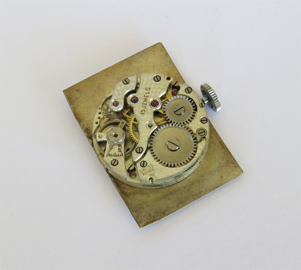 Gents 1930s Art Deco wrist watch View III