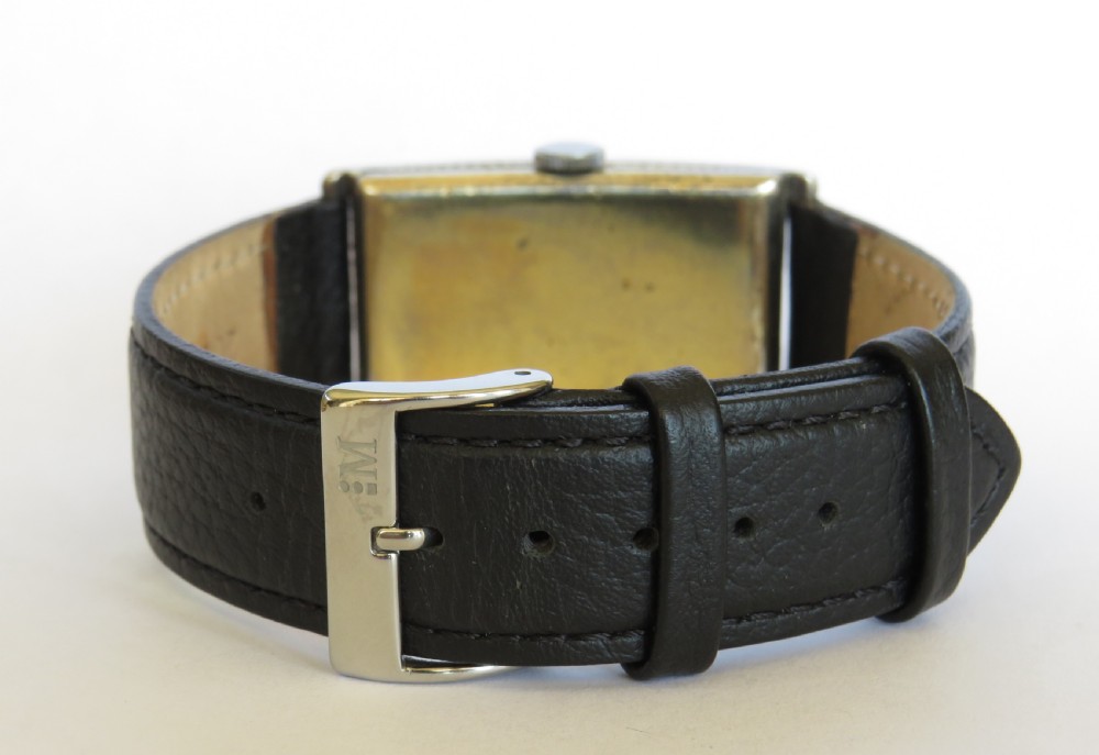Gents 1930s Art Deco wrist watch View V