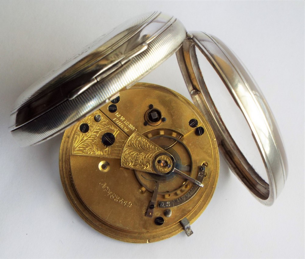 Antique “Express” English Lever pocket watch for J G Graves of Sheffield. View IV