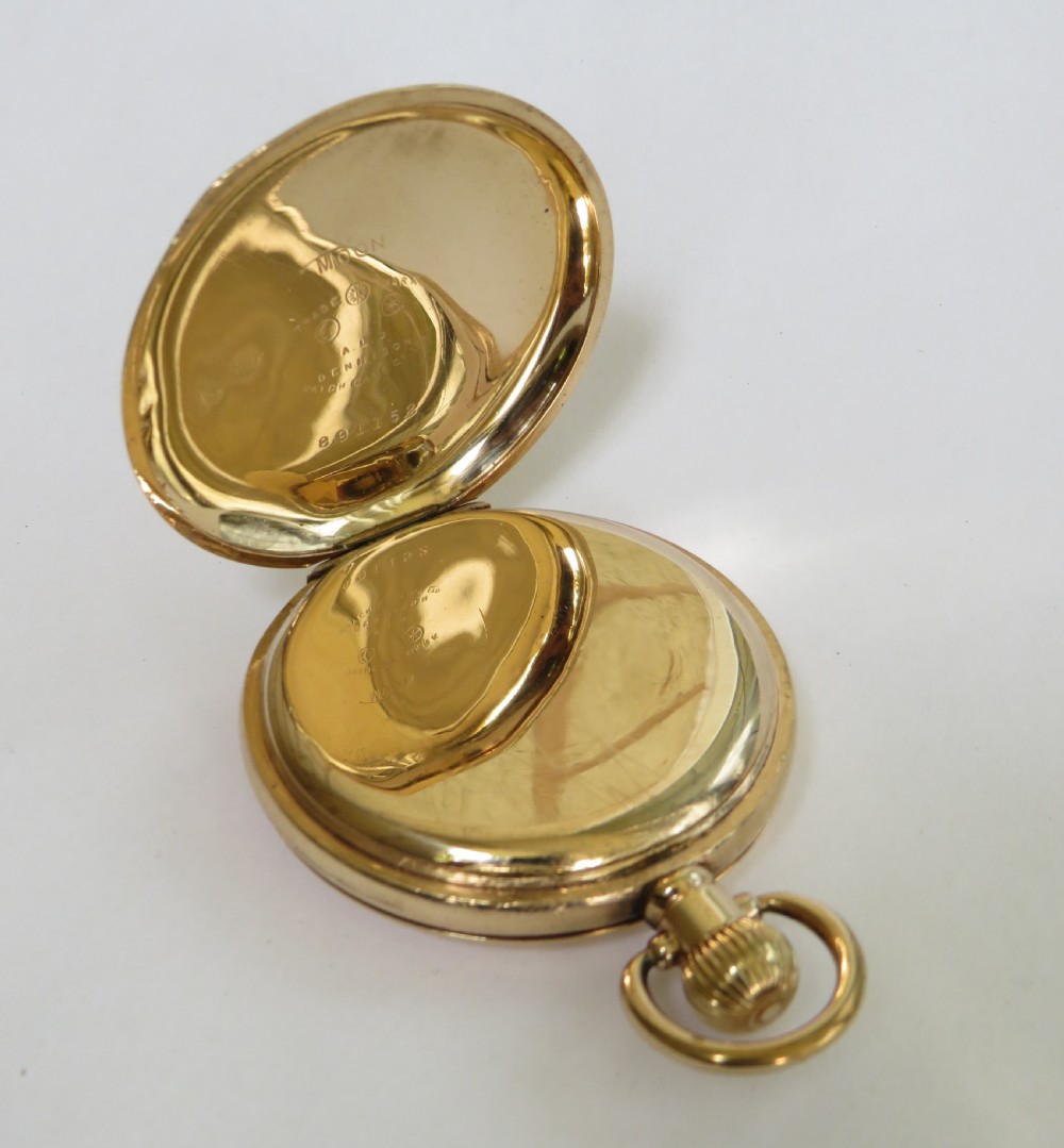 Antique Revue full hunter pocket watch View III