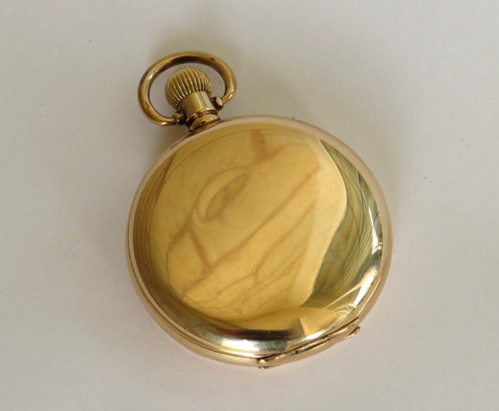 Antique Revue full hunter pocket watch View V