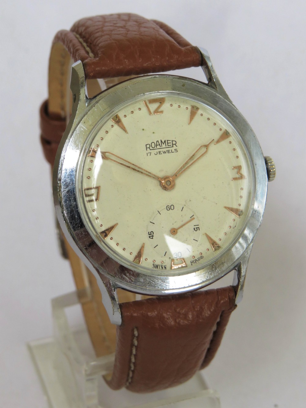 Gents 1950s Roamer wrist watch View II