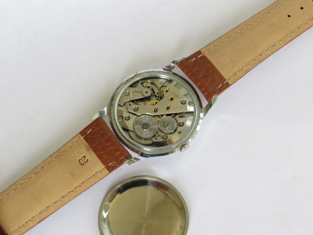Gents 1950s Roamer wrist watch View III