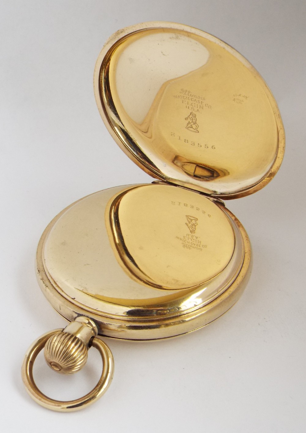 A 1920s Minerva full hunter pocket watch. View V