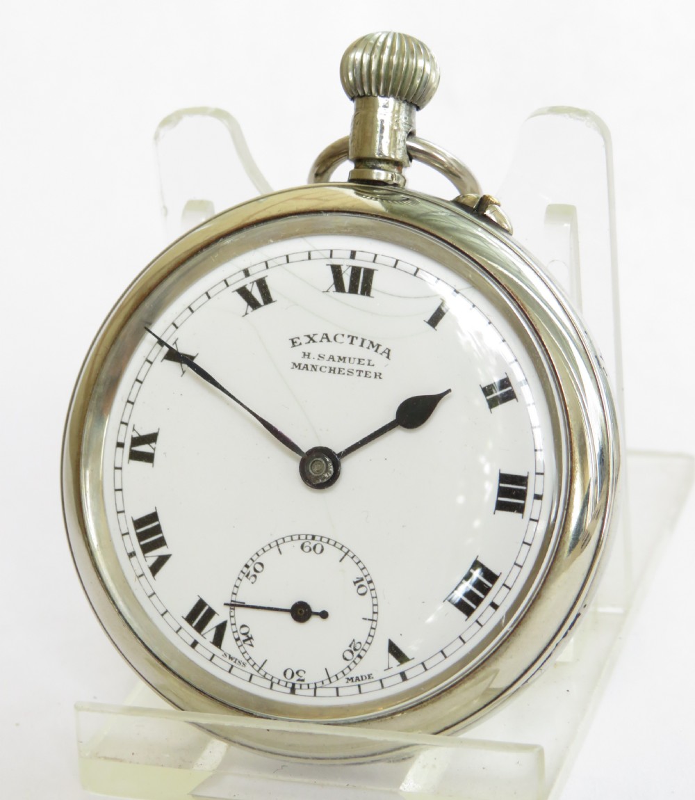 Antique Exactima pocket watch from H Samuel