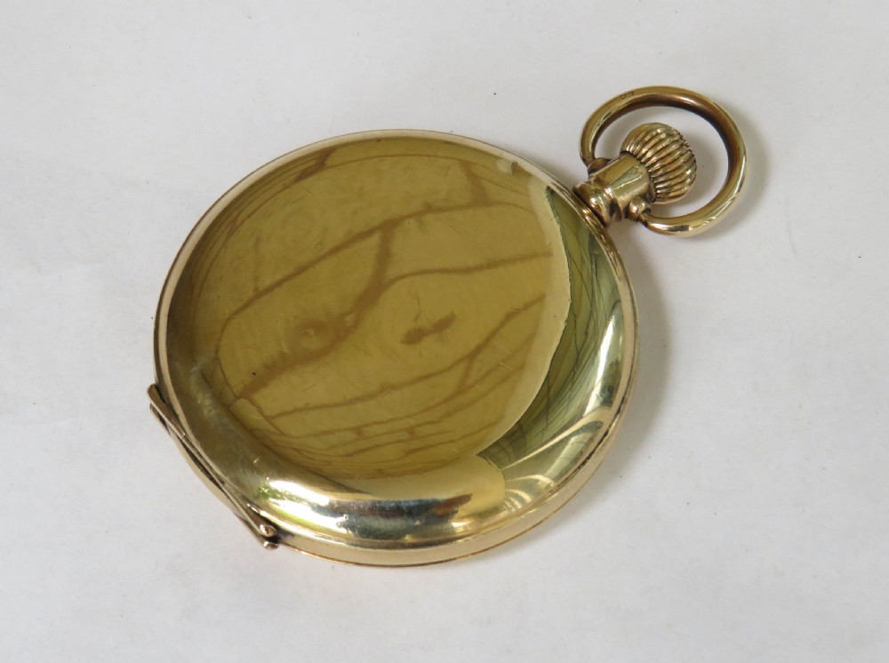 Waltham Riverside full hunter pocket watch, c1900 View IV