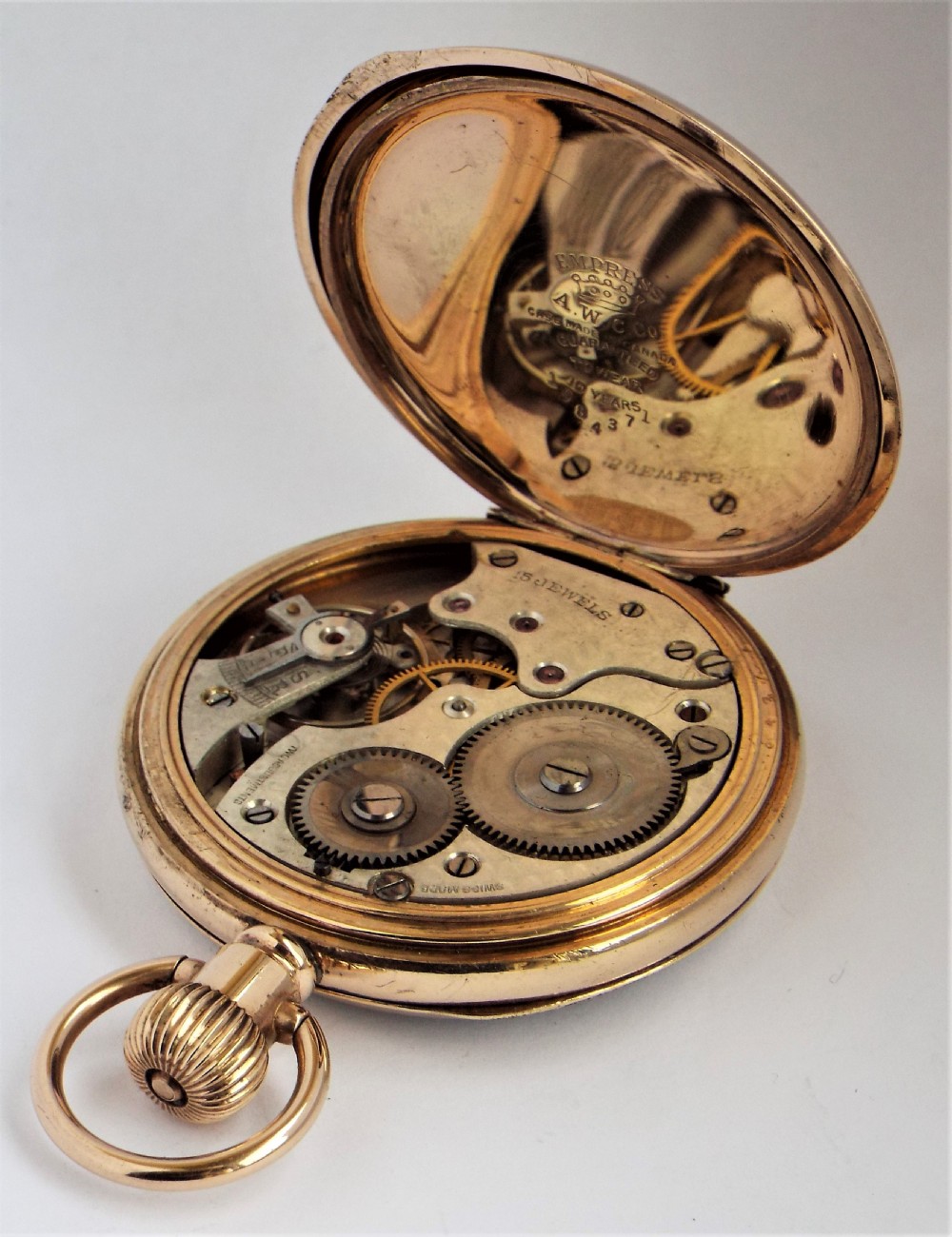  A 1930s Swiss stem winding pocket watch. View IV