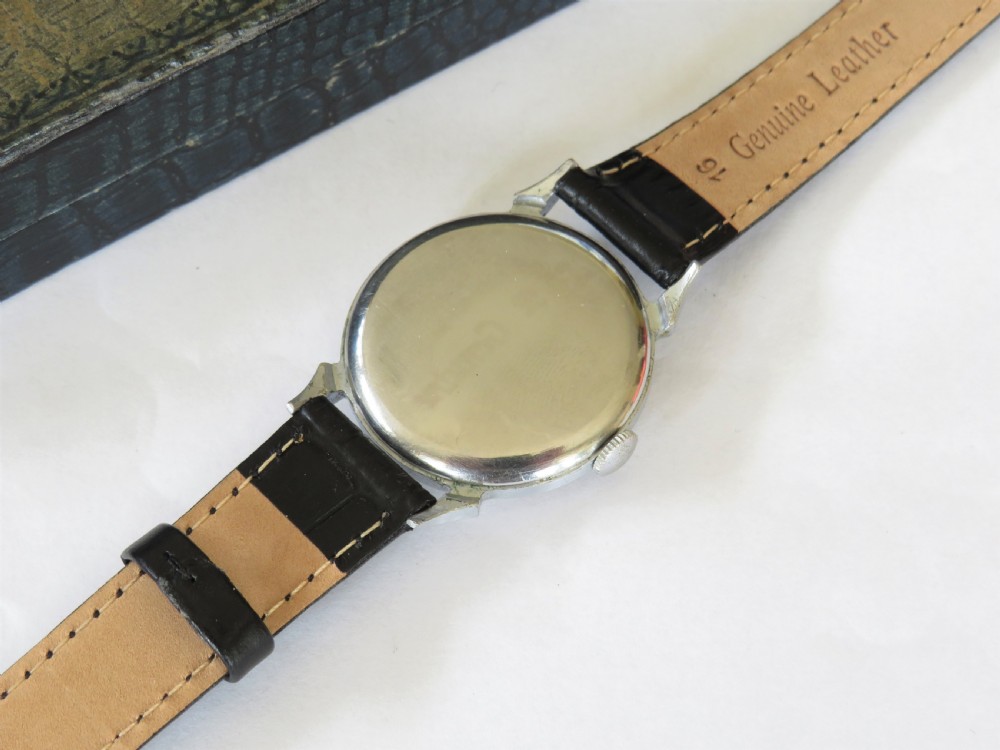 Gents J W Benson Tropical (Smiths) wrist watch View III