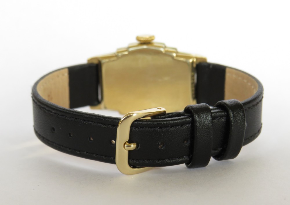 Bulova Skyscraper wrist watch, 1946 View V